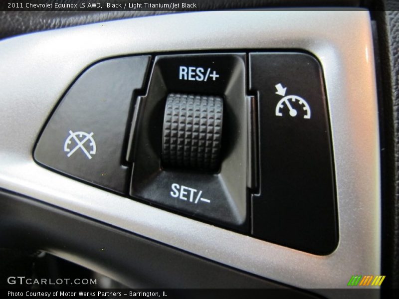 Black / Light Titanium/Jet Black 2011 Chevrolet Equinox LS AWD
