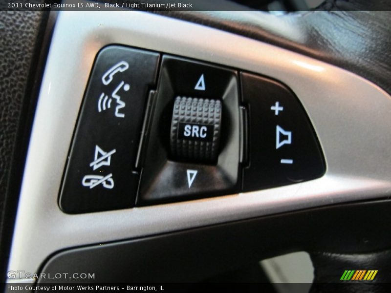 Black / Light Titanium/Jet Black 2011 Chevrolet Equinox LS AWD