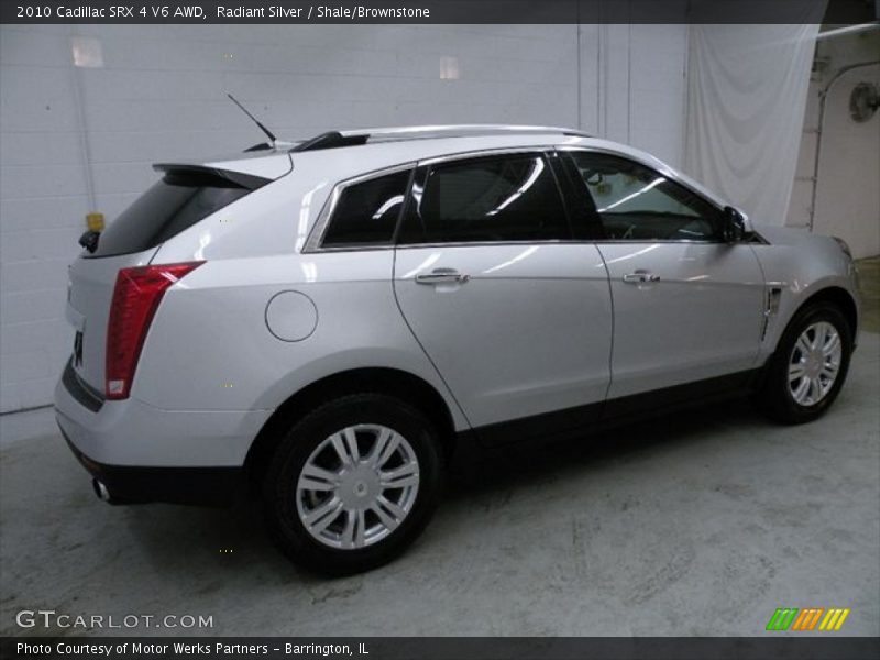 Radiant Silver / Shale/Brownstone 2010 Cadillac SRX 4 V6 AWD