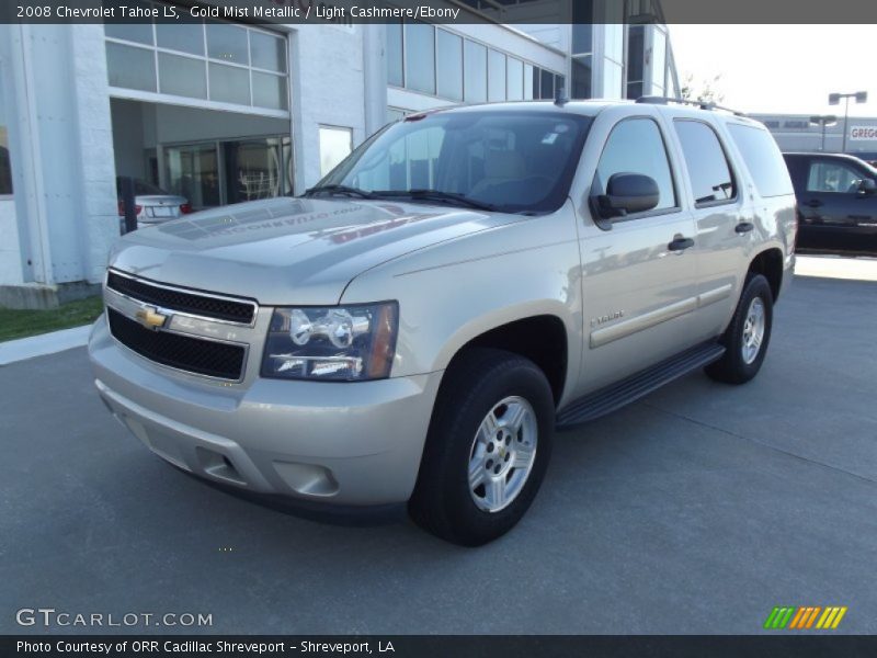 Gold Mist Metallic / Light Cashmere/Ebony 2008 Chevrolet Tahoe LS