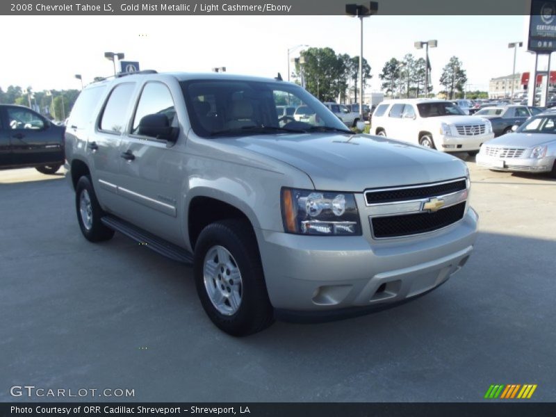 Gold Mist Metallic / Light Cashmere/Ebony 2008 Chevrolet Tahoe LS