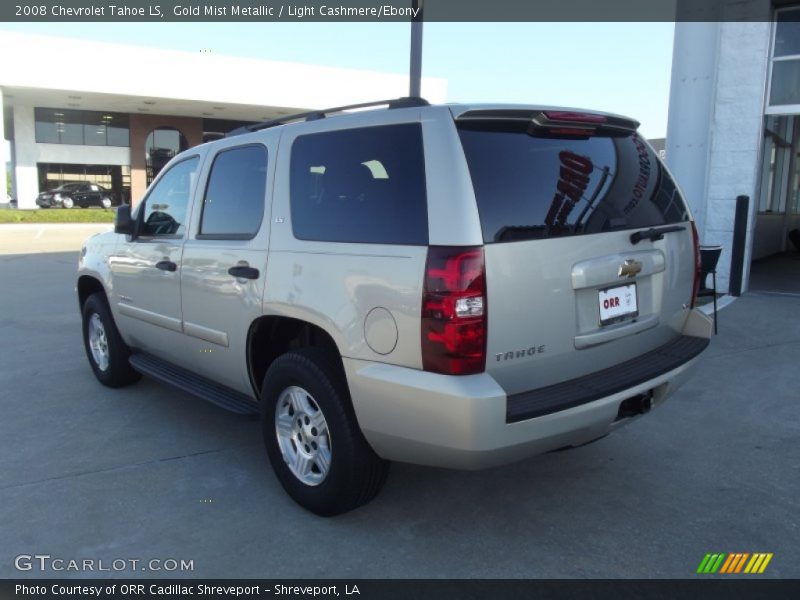 Gold Mist Metallic / Light Cashmere/Ebony 2008 Chevrolet Tahoe LS
