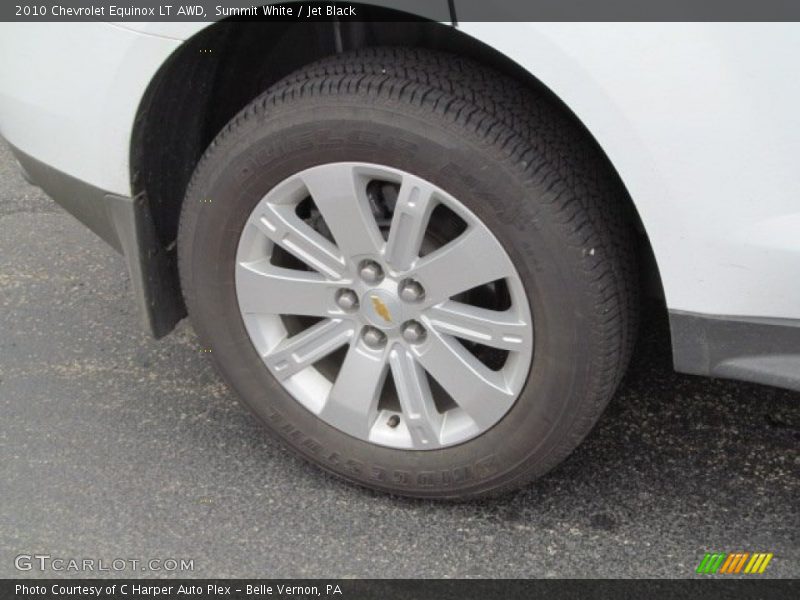 Summit White / Jet Black 2010 Chevrolet Equinox LT AWD