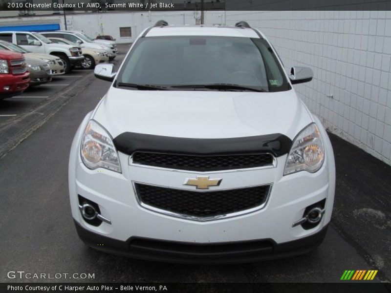 Summit White / Jet Black 2010 Chevrolet Equinox LT AWD