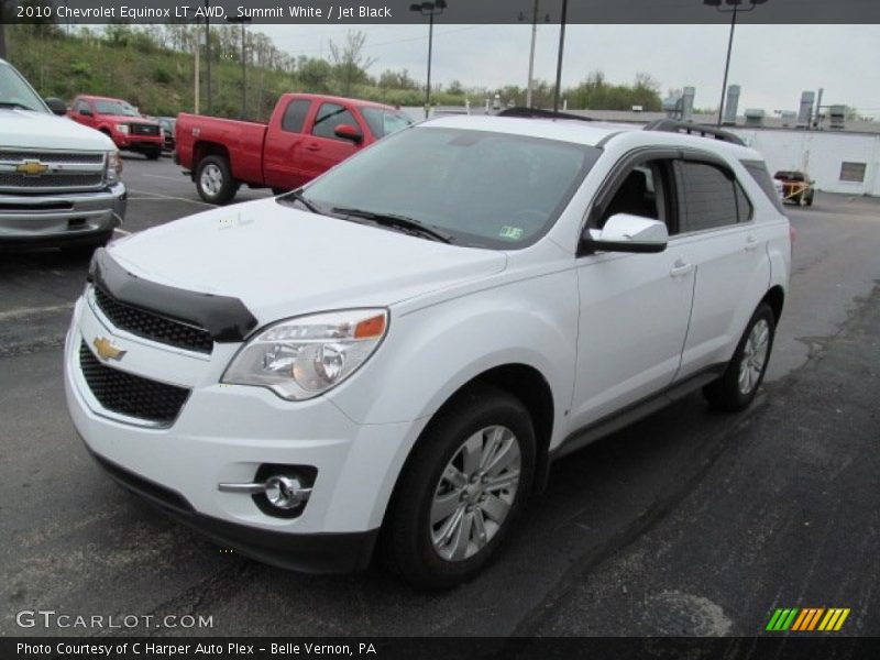 Summit White / Jet Black 2010 Chevrolet Equinox LT AWD
