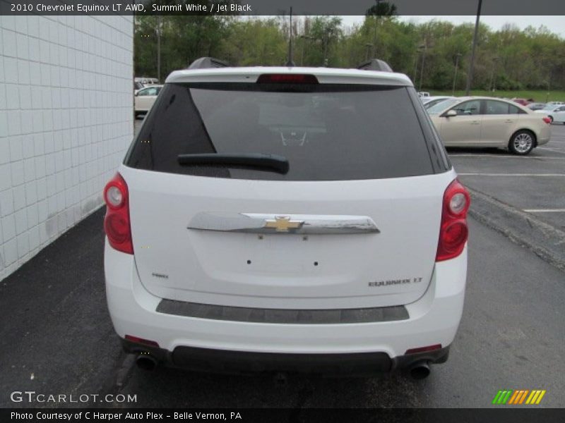 Summit White / Jet Black 2010 Chevrolet Equinox LT AWD