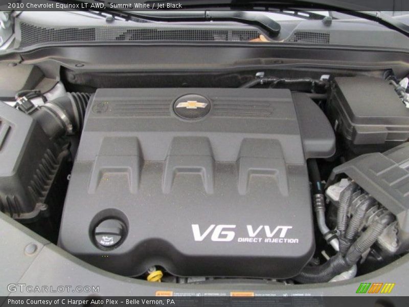Summit White / Jet Black 2010 Chevrolet Equinox LT AWD
