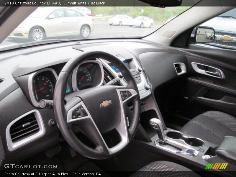 Summit White / Jet Black 2010 Chevrolet Equinox LT AWD