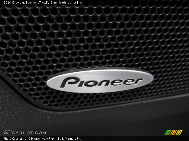 Summit White / Jet Black 2010 Chevrolet Equinox LT AWD