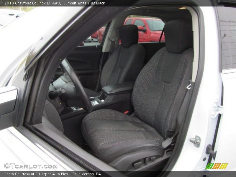 Summit White / Jet Black 2010 Chevrolet Equinox LT AWD