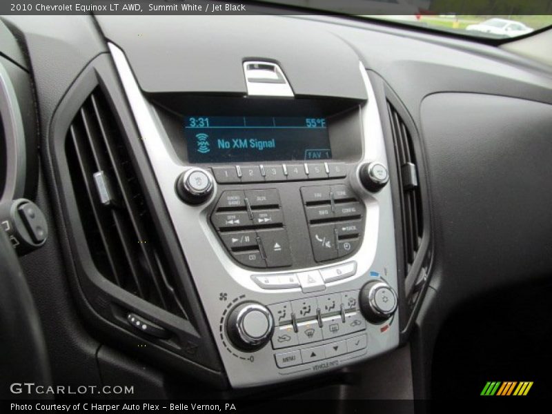 Summit White / Jet Black 2010 Chevrolet Equinox LT AWD