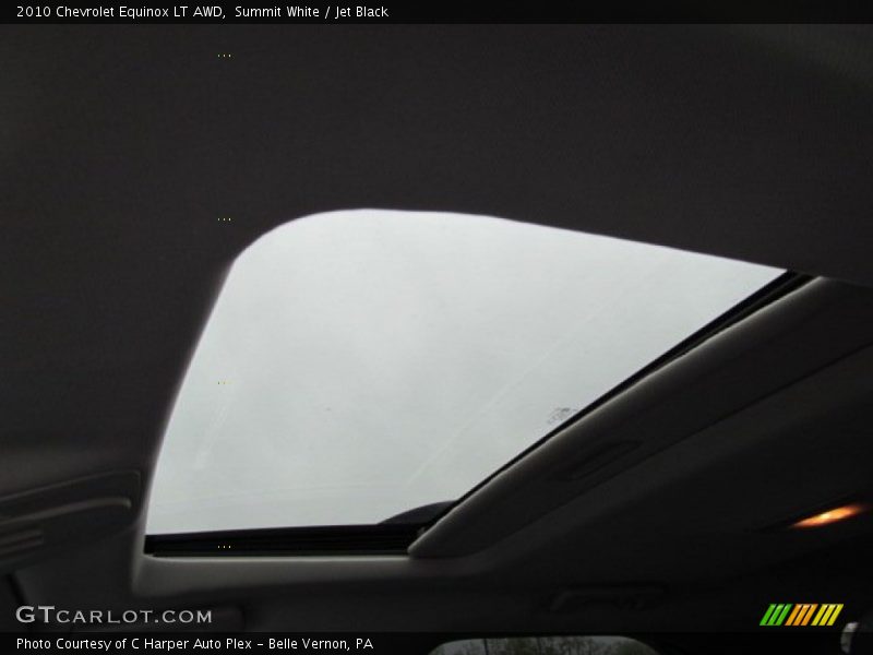 Summit White / Jet Black 2010 Chevrolet Equinox LT AWD