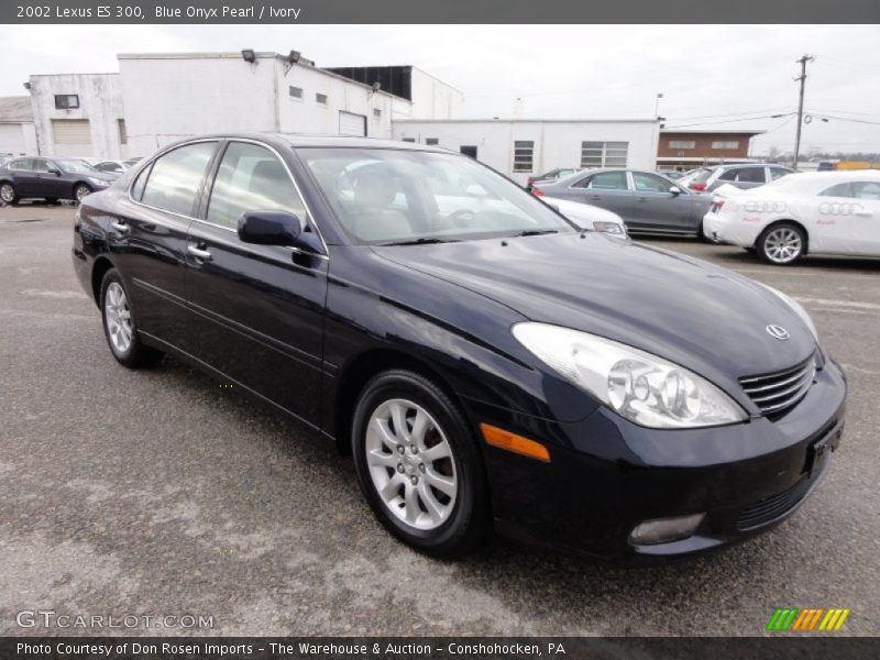 Blue Onyx Pearl / Ivory 2002 Lexus ES 300