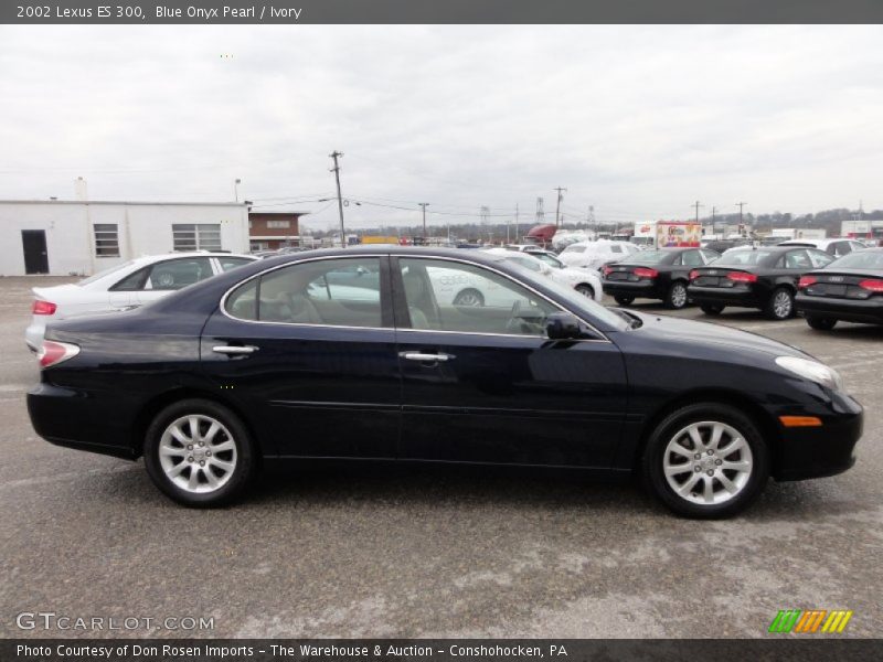Blue Onyx Pearl / Ivory 2002 Lexus ES 300