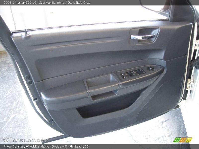 Cool Vanilla White / Dark Slate Gray 2008 Chrysler 300 LX