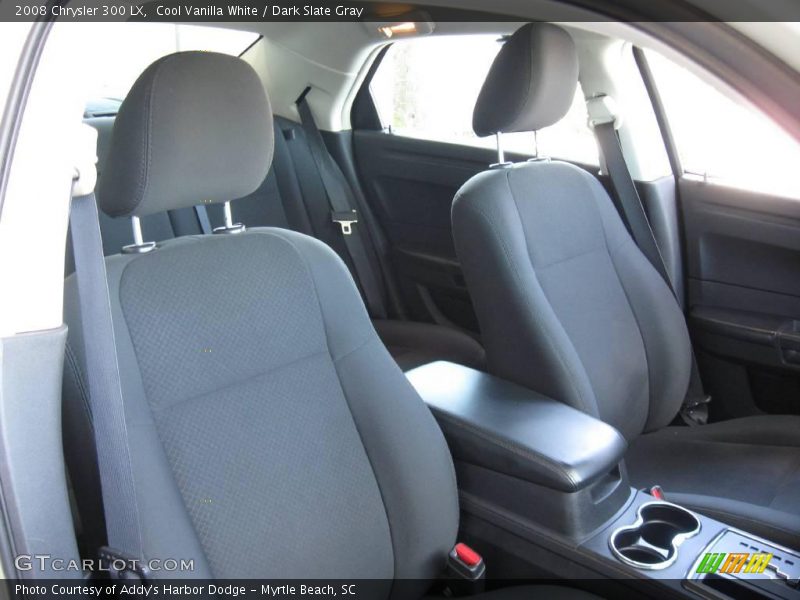 Cool Vanilla White / Dark Slate Gray 2008 Chrysler 300 LX
