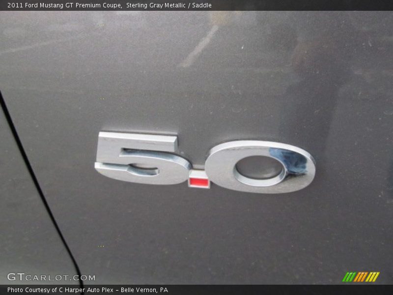 Sterling Gray Metallic / Saddle 2011 Ford Mustang GT Premium Coupe