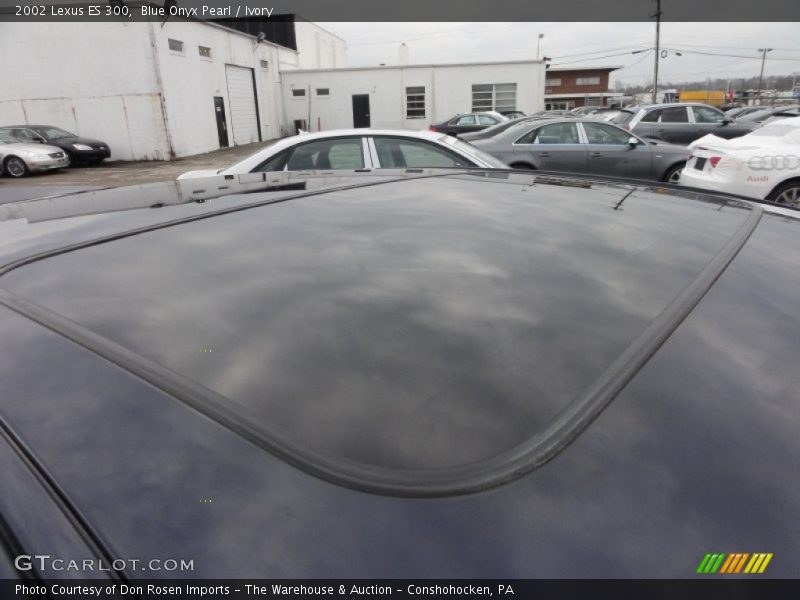 Blue Onyx Pearl / Ivory 2002 Lexus ES 300