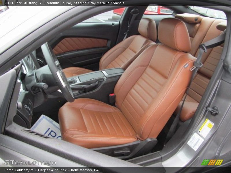 Front Seat of 2011 Mustang GT Premium Coupe