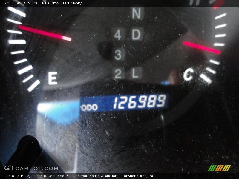 Blue Onyx Pearl / Ivory 2002 Lexus ES 300