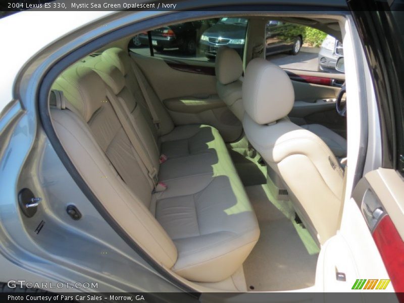 Mystic Sea Green Opalescent / Ivory 2004 Lexus ES 330