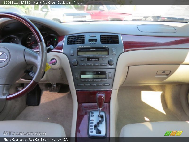 Mystic Sea Green Opalescent / Ivory 2004 Lexus ES 330