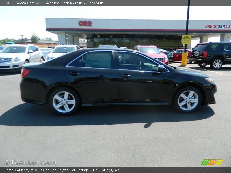 Attitude Black Metallic / Black/Ash 2012 Toyota Camry SE