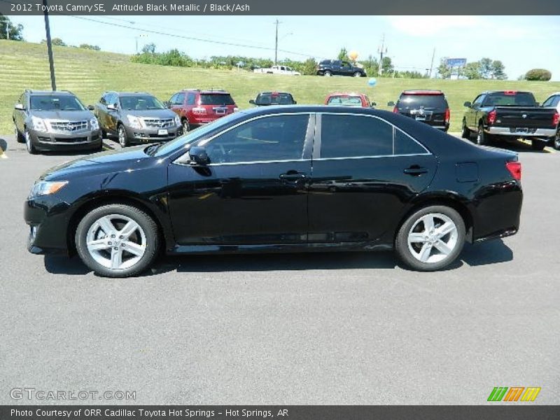 Attitude Black Metallic / Black/Ash 2012 Toyota Camry SE