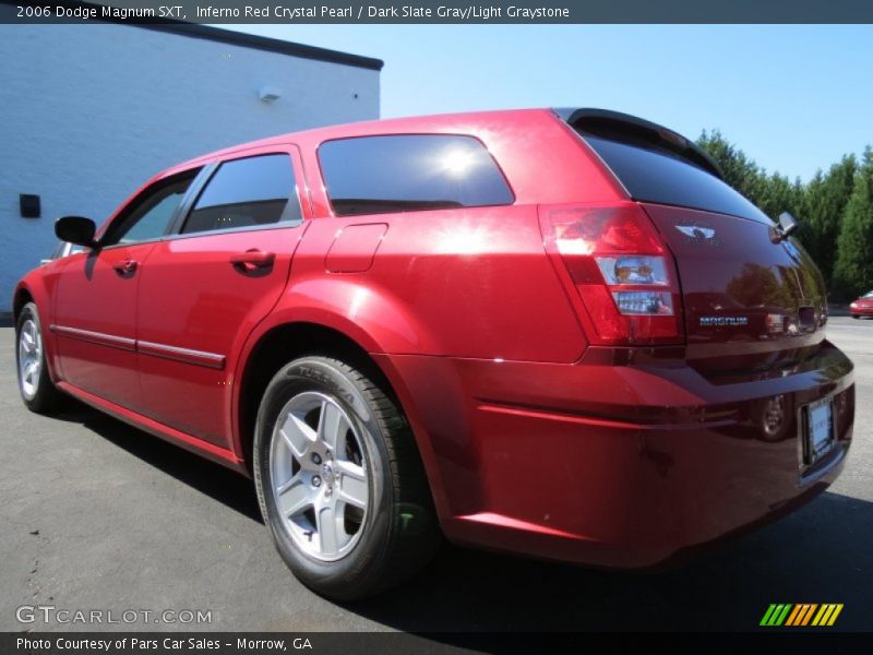 Inferno Red Crystal Pearl / Dark Slate Gray/Light Graystone 2006 Dodge Magnum SXT