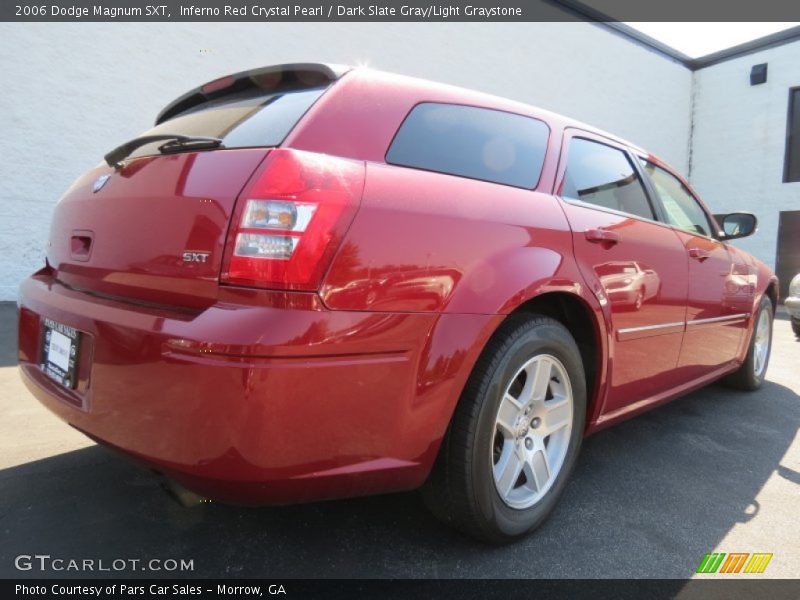 Inferno Red Crystal Pearl / Dark Slate Gray/Light Graystone 2006 Dodge Magnum SXT