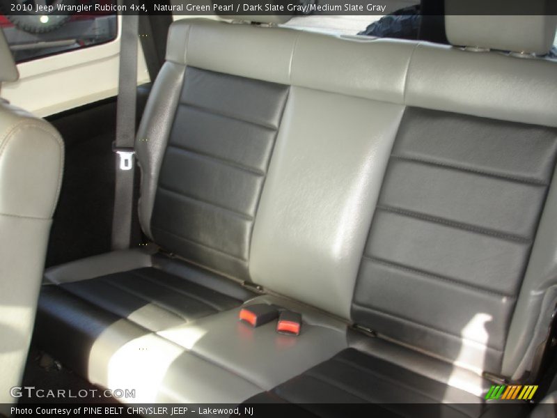 Natural Green Pearl / Dark Slate Gray/Medium Slate Gray 2010 Jeep Wrangler Rubicon 4x4