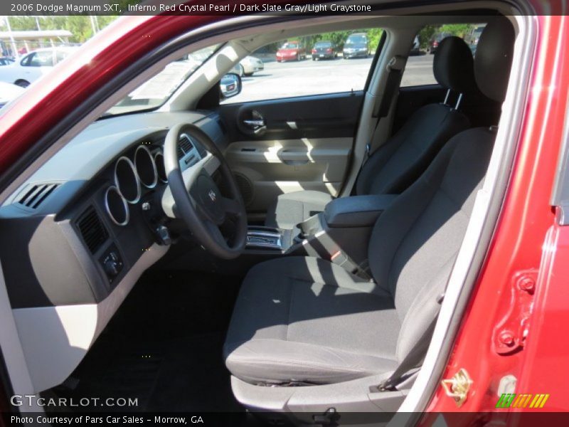 Inferno Red Crystal Pearl / Dark Slate Gray/Light Graystone 2006 Dodge Magnum SXT