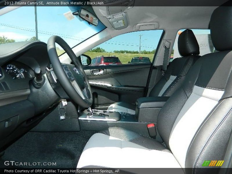 Attitude Black Metallic / Black/Ash 2012 Toyota Camry SE