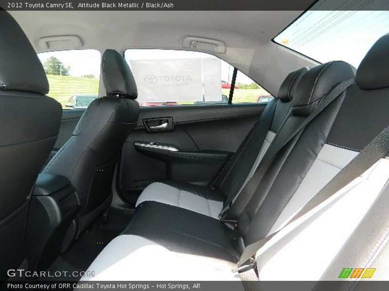 Attitude Black Metallic / Black/Ash 2012 Toyota Camry SE
