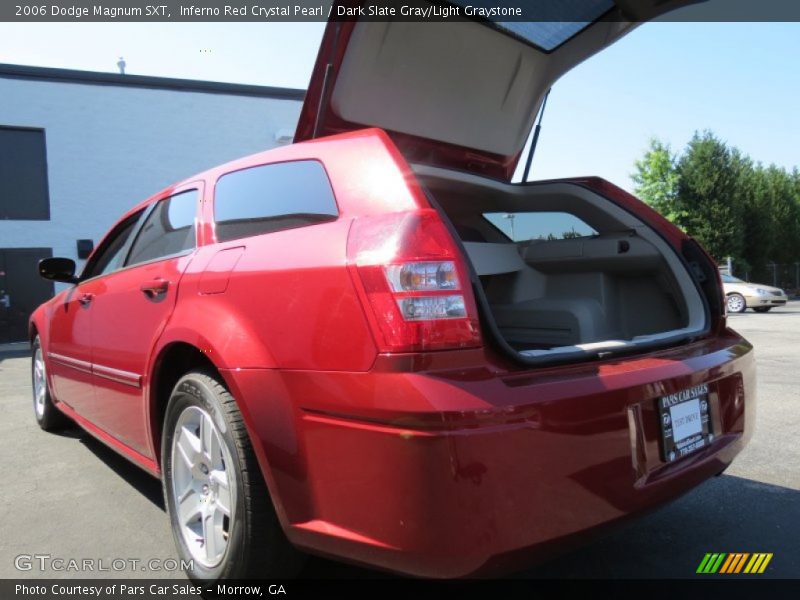 Inferno Red Crystal Pearl / Dark Slate Gray/Light Graystone 2006 Dodge Magnum SXT