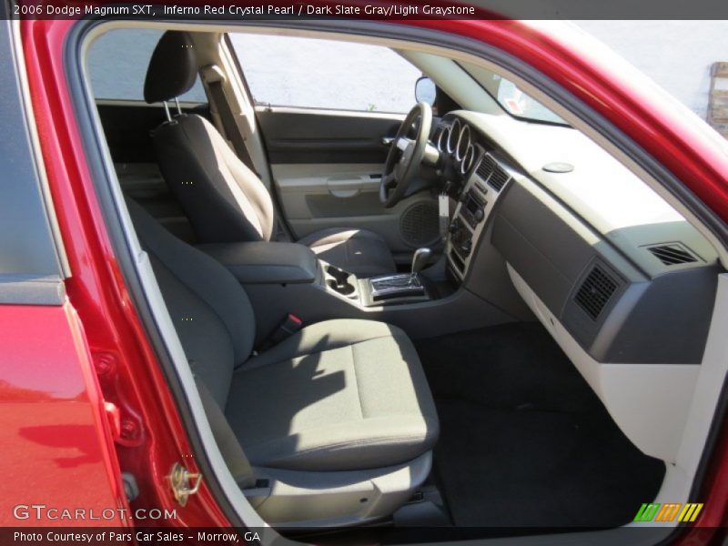 Inferno Red Crystal Pearl / Dark Slate Gray/Light Graystone 2006 Dodge Magnum SXT