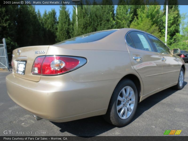 Mystic Gold Metallic / Ivory 2003 Lexus ES 300