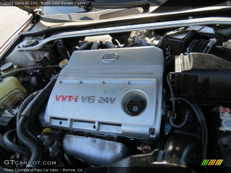Mystic Gold Metallic / Ivory 2003 Lexus ES 300