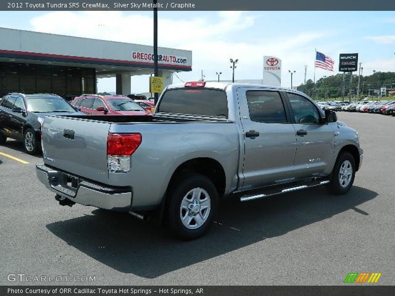 Silver Sky Metallic / Graphite 2012 Toyota Tundra SR5 CrewMax
