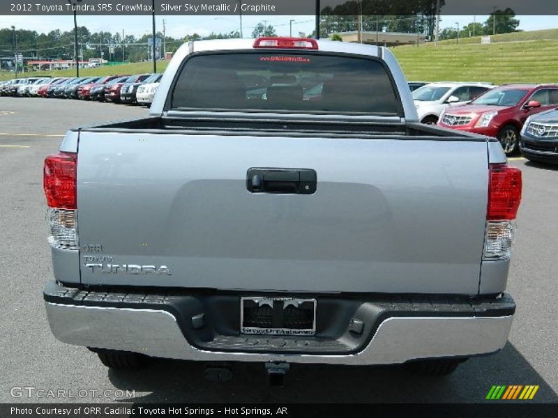 Silver Sky Metallic / Graphite 2012 Toyota Tundra SR5 CrewMax