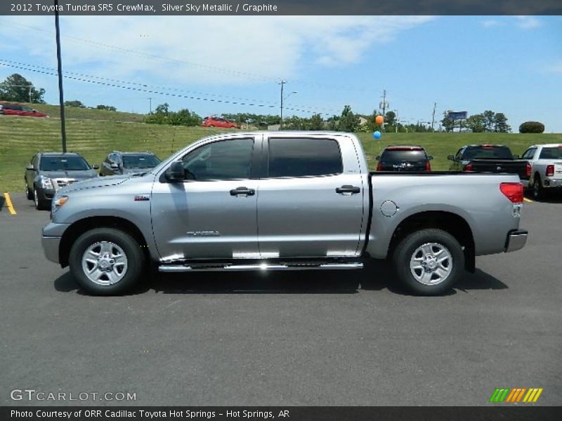 Silver Sky Metallic / Graphite 2012 Toyota Tundra SR5 CrewMax