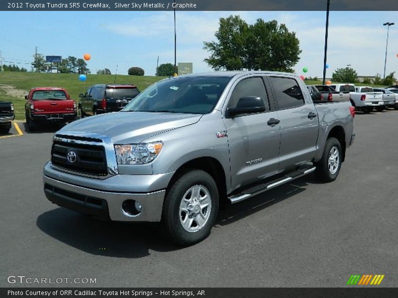Silver Sky Metallic / Graphite 2012 Toyota Tundra SR5 CrewMax