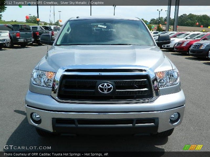 Silver Sky Metallic / Graphite 2012 Toyota Tundra SR5 CrewMax