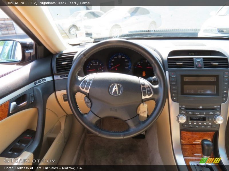 Nighthawk Black Pearl / Camel 2005 Acura TL 3.2