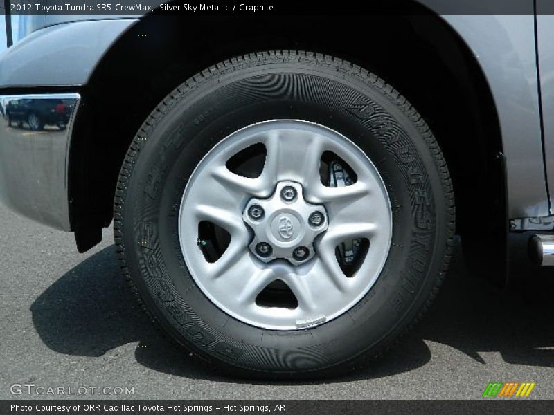 Silver Sky Metallic / Graphite 2012 Toyota Tundra SR5 CrewMax