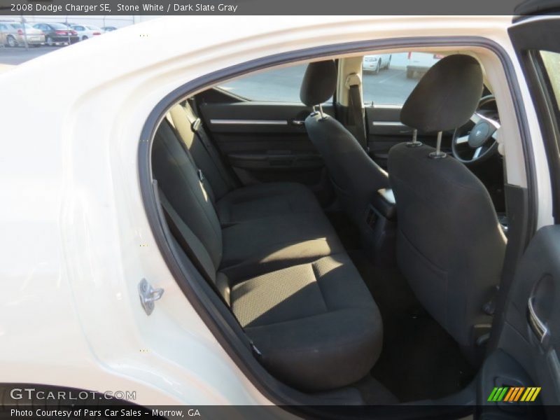 Stone White / Dark Slate Gray 2008 Dodge Charger SE