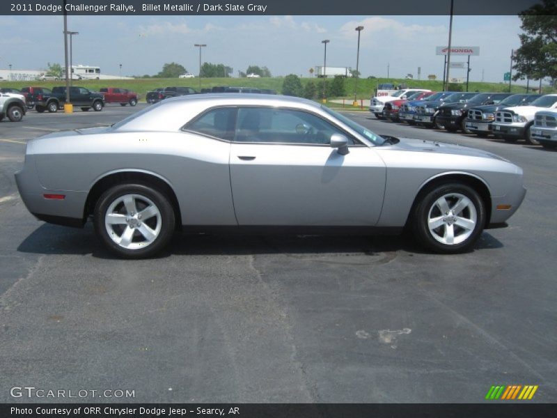 Billet Metallic / Dark Slate Gray 2011 Dodge Challenger Rallye
