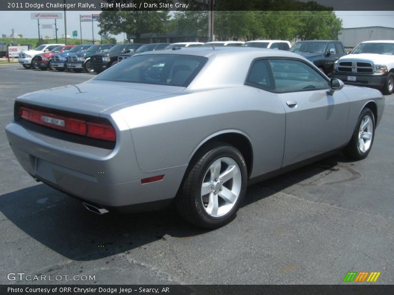 Billet Metallic / Dark Slate Gray 2011 Dodge Challenger Rallye