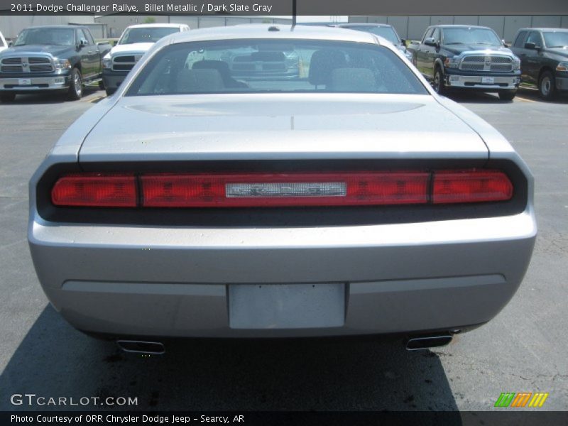Billet Metallic / Dark Slate Gray 2011 Dodge Challenger Rallye