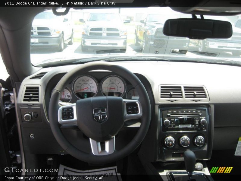 Billet Metallic / Dark Slate Gray 2011 Dodge Challenger Rallye